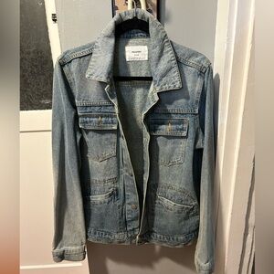 Passport Light Blue Denim Jacket for Women